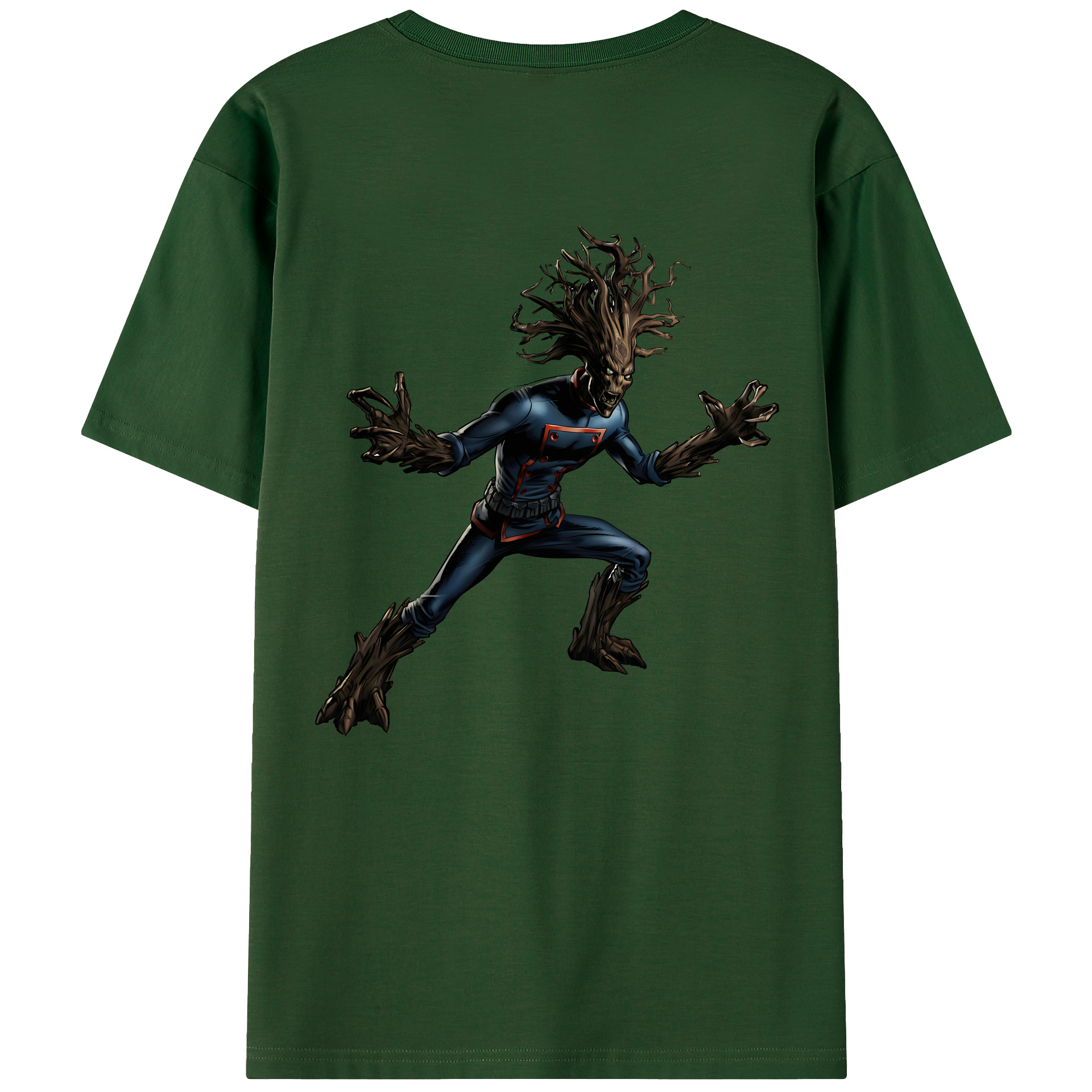 （画像用） アベンジャーズ The Avengers 綿100％半袖Tシャツ（背面プリント）